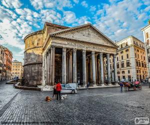 yapboz Pantheon, Roma